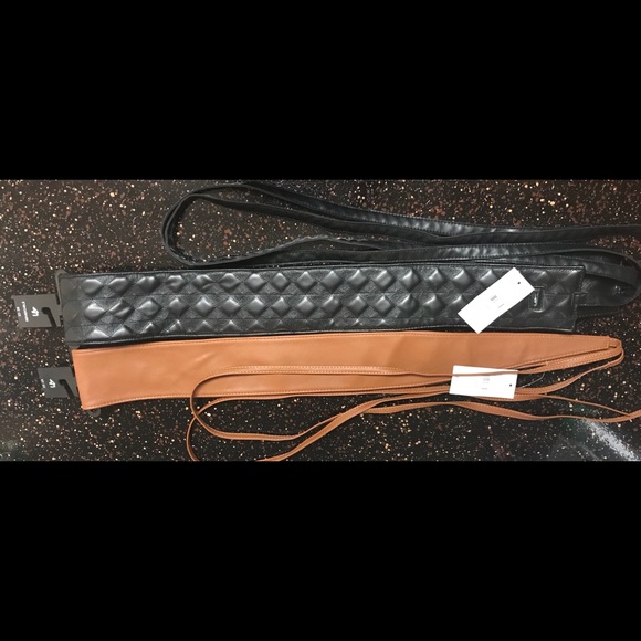 Reversible leather wrap belts - Picture 4 of 4